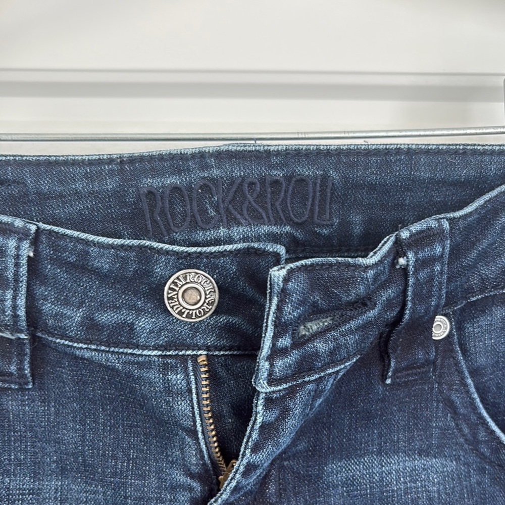 Rock & Roll Cowgirl Blue Boot Cut Jeans